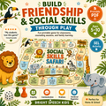 Social Skills Board Game for Kids | SEL Activity (Digital Download)
