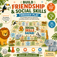Social Skills Board Game for Kids | SEL Activity (Digital Download)