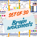 Brain Gym Bonus Pack, 30 New Activities for Kids, Bilateral Coordination & Fine Motor Skills