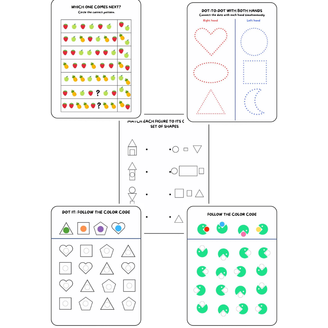Brain Gym Bonus Pack, 30 New Activities for Kids, Bilateral Coordination & Fine Motor Skills